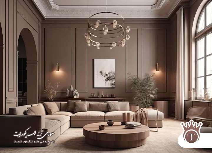 ديكور صالات مودرن 2026 - مشاريع الدهانات والديكورات في الرياض