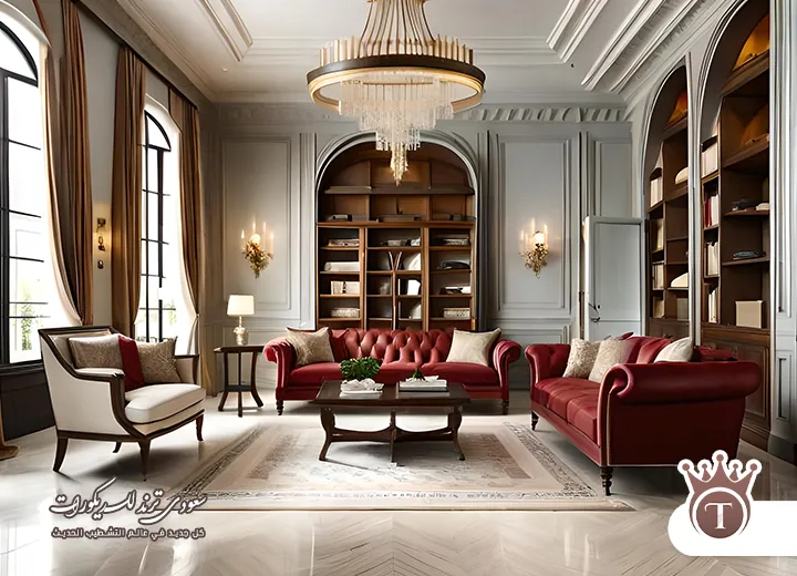 تصميم ديكور مجلس  - مشاريع الدهانات والديكورات في الرياض