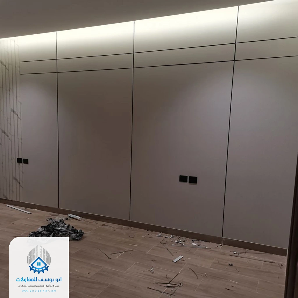 ديكورات جدران شيبورد حي الروضة الرياض