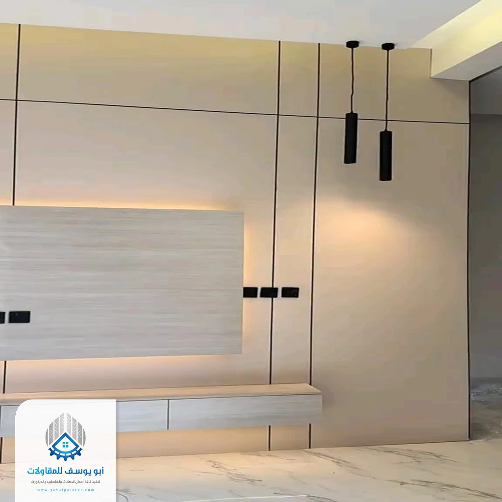 ديكورات شيبورد للتلفزيون حي النرجس