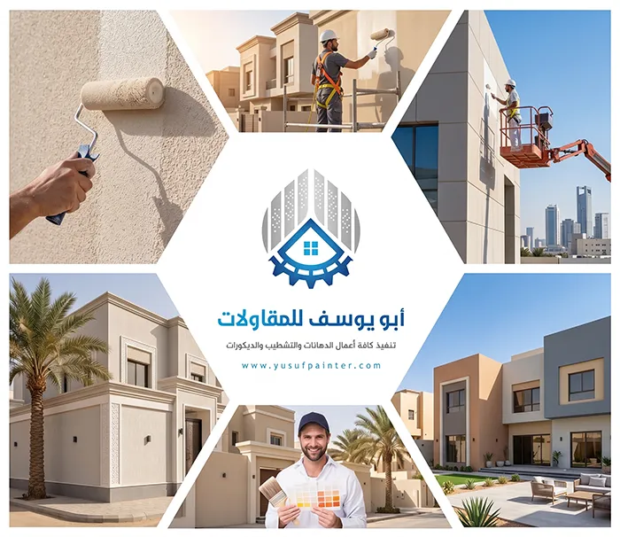 مقاول دهانات خارجية، معلم بروفايل الرياض